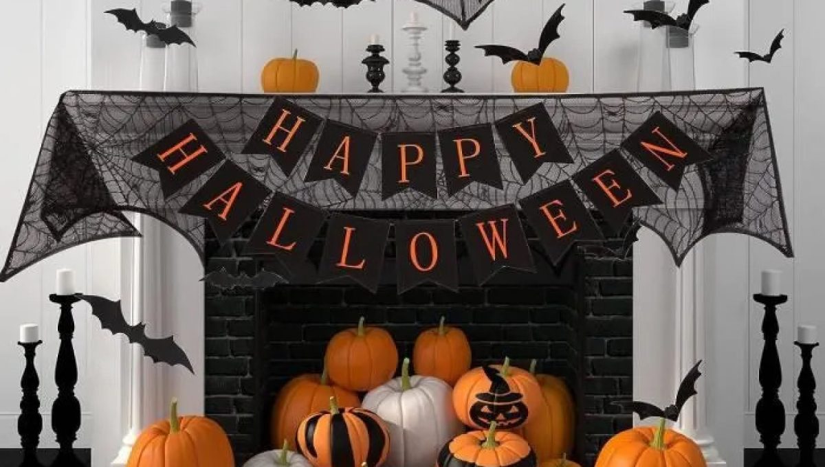 Décorer une Cheminée pour Halloween